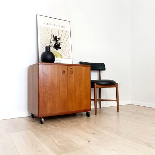 Mid century danish teak drinks - teak,