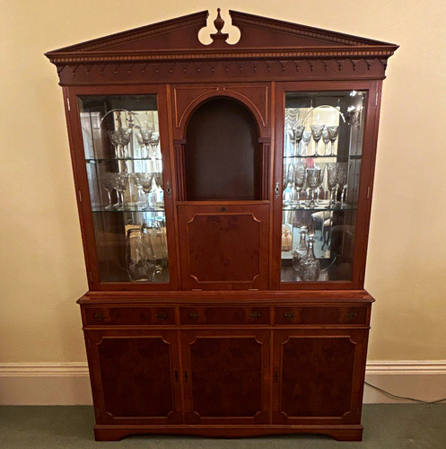 Yew wood display - yew,