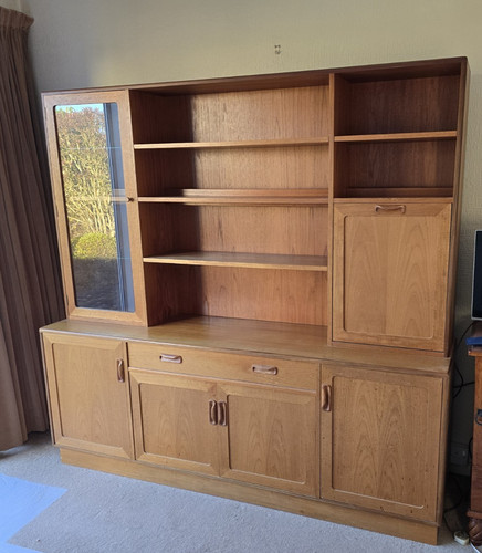 Plan teak wall - teak, vintage