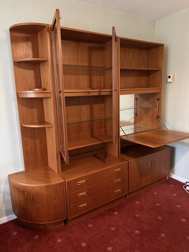 Plan nathan teak wall units - g-plan,