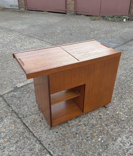 Remploy teak drinks trolley - drinks,