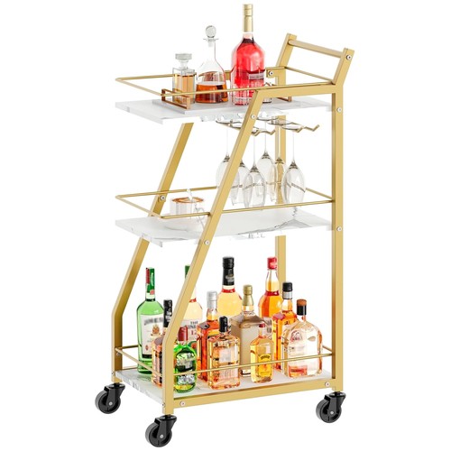 Chic tier beverage cart - 3-tier, with