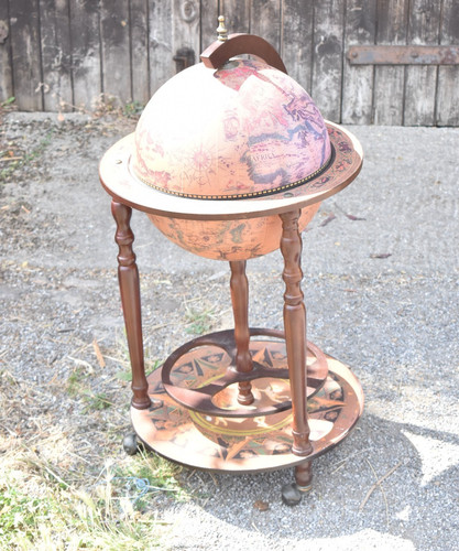 Zoffoli vintage drinks globe - drinks,