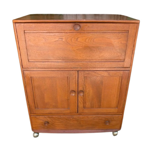 Vintage ercol windsor bureau - windsor,