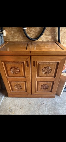 Vintage solid wood drink - vintage,